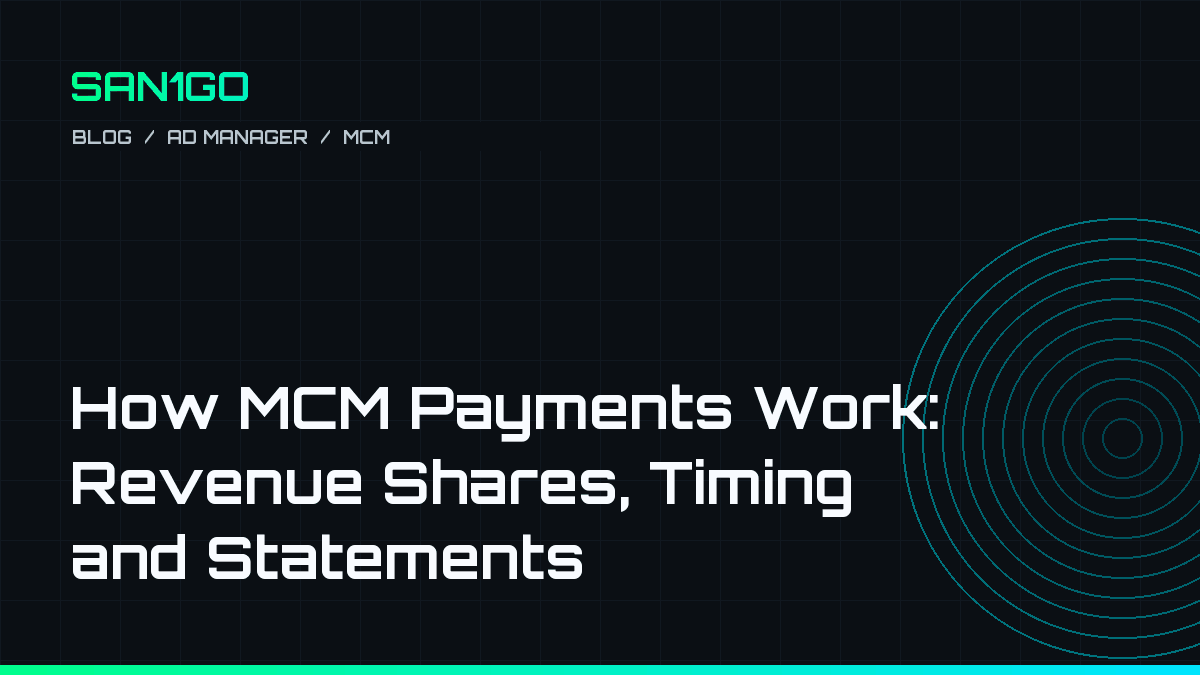 Cover image for "How MCM Payments Work: Revenue Shares, Timing and Statements"